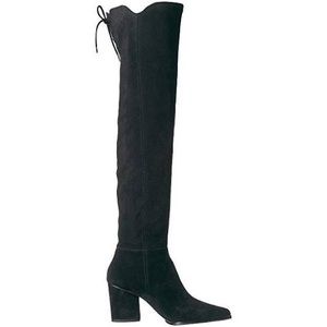 New Donald J Pilner Suede Thigh High Boots Size 8.5